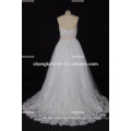 A-line Cap Sleeve Beading Suzhou Perfect Cinderella Wedding Dress Made In China